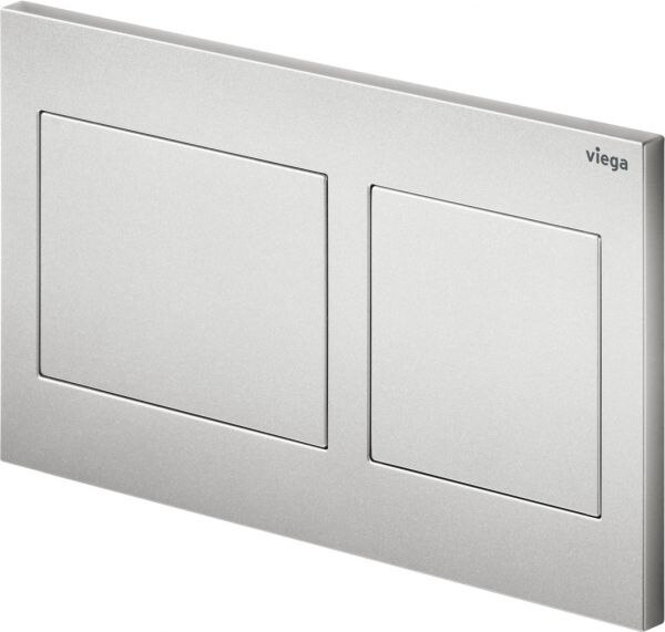 Viega WC Betätigungsplatte VfS 21 8611.1 aus Kunststoff in edelmatt