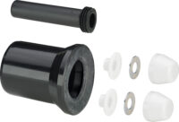 Klosett-Anschluss-Garnitur 45x180/DN100x180, für Wand-WC