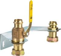 Montageeinheit VIEGA 2648, 615260 28mm, für Zweistutzen, abschliessbar
