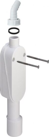Geruchverschluss VIEGA 5636.1, 364687 40mm, für Wandmontage, Abg senkrecht, Kunstst