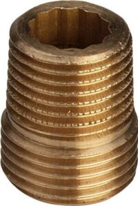 Viega Nippel 8310.41 in G5/8 x R1/2 Rotguss