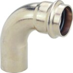 Viega Bogen 90 Grad Seapress 0316.1 in 54mm CuNiFe