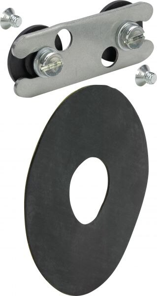 Viega Befestig.-Set VIEGA Mod.2235.95, 609078 hinten, zu Geradsitzventilen, aus Rotguss