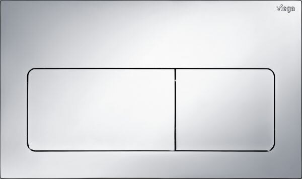 Viega WC Ausstellungsplatte VfL 5 8601.19 aus Kunststoff in verchromt