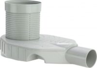 Viega Ablauf 4973.90 in DN50 Kunststoff grau