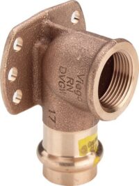 Wandscheibe PROFIPRESS-G 2625.5 15x1/2, 346683, aus Rotguss, für Gas