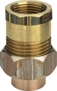 Rotguss Rohrverschraubung 94340 G 42x11/2, IG, pro Stück