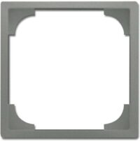 Busch-Jaeger Zentralplatte 1-fach grau solo 1747 BSI-803 Klemmbef