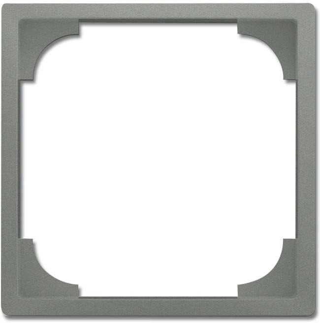 Busch-Jaeger Busch-Jaeger Zentralplatte 1-fach grau solo 1747 BSI-803 Klemmbef