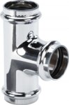 T-Stück VIEGA 5697, 622312 Kupfer, m.3 Muffen und O-Ringen, DN 32,vchr