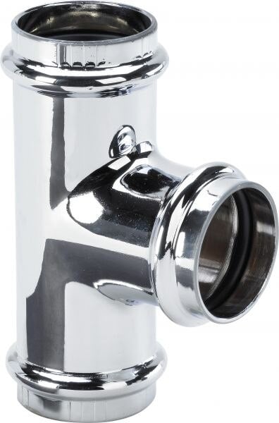 T-Stück VIEGA 5697, 622312 Kupfer, m.3 Muffen und O-Ringen, DN 32,vchr