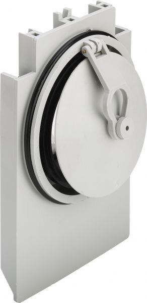 Viega Klappe 4988.93 aus Kunststoff grau