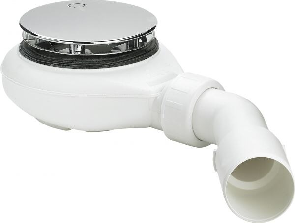 Ablaufgarnitur TEMPOPLEX 60 6963 634100 Abg 45Gr., f.90mm Ablaufloch, verchromt.