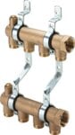 Verteiler VIEGA 1052, 113377 4 Anschluesse, 180mm für Heizung