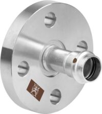 Viega Flanschübergang mit SC Temponox 1759.1 in 42mm Stahl nichtrostend