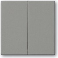 Busch-Jaeger Wippe Serien Schalter grau 6736 FoH-803 glänzend