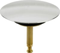 Ventilkegel VISIGN M/MT 3/4 6168-035 215392, für Ab-u Ueberlaufgrt., verchromt