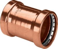 Schiebemuffe PROFIPRESS 2415.5, 64,0mm 577650 aus Kupfer, für Wasser