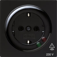 GIRA Steckdose 1f sw mt UP IP20 BSF ÜSS S Color 045147