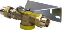 Bild vom Produkt: Gaszaehler-Kugelhahn VIEGA G21121 527983 1", IG f.Einstutzen, abschliessbar, plom