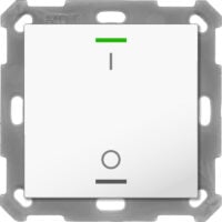MDT Tastsensor Bussystem KNX- Unterputz reinweiß glänzend 1-fach 2pkt RF-TAL55T102.B1