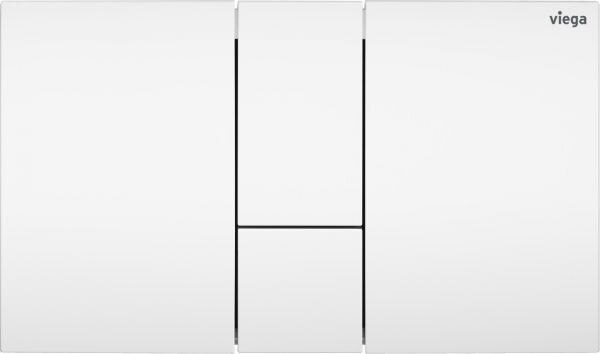 Viega WC Betätigungsplatte VfS 24 8614.1 aus Kunststoff in weiß alpin