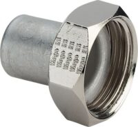 Verschraubung SANPRESS INOX 2364 438210 28x11/4, flachdichtend, a nichtrostendem Stahl