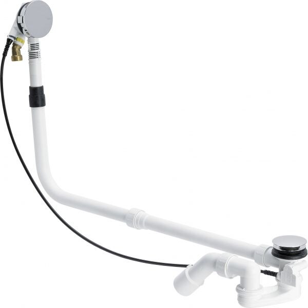 Ab-u Ueberlauf Multiplex Trio 6161.70 727758 1070mmxDN40/50 verchromt