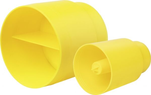 Viega Bauschutz 2 teilig 8580.38 aus Kunststoff/schwarz