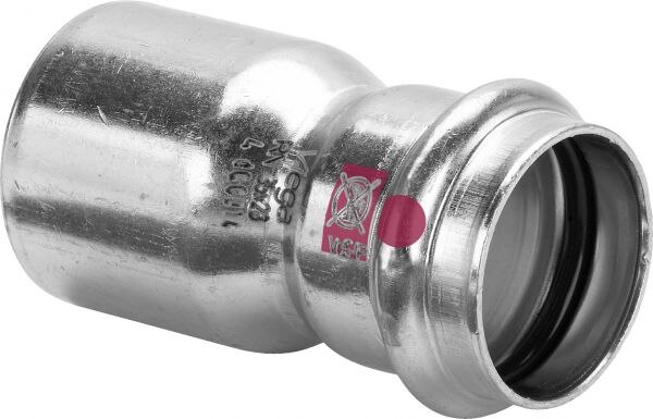 Viega Reduzierstück mit SC Prestabo 1115.1 in 54x18mm Stahl verzinkt