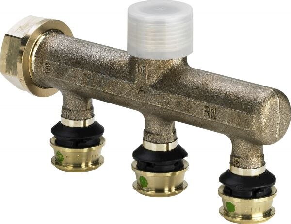 Verteiler RAXOFIX 5326.07, 645601 16x3/4x3 aus Rotguss mit Pressanschl. pro Stück