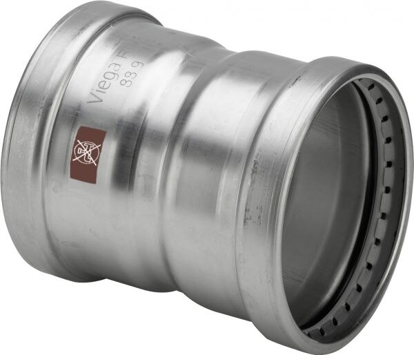 Viega Viega Muffe mit SC Temponox XL 1715XL in 76,1mm Stahl nichtrostend