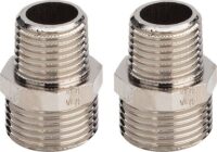 Adaptersatz VIEGA 1022.6 für Ventil- heizkoerper, mit Innengewinde 1/2x3/4