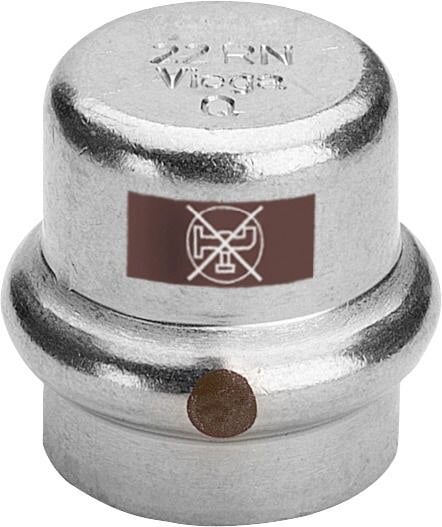Viega Viega Kappe mit SC Temponox 1756 in 42mm Stahl nichtrostend