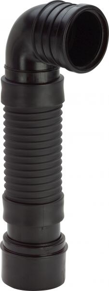 WC-Anschluss-Bogen 90 Grad VIEGA 8095 713744, 380-460mm, aus PE