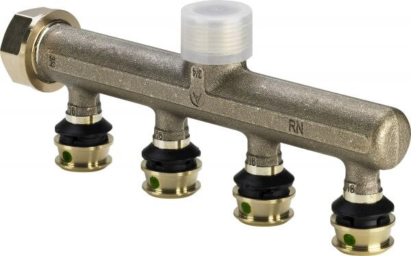 Verteiler RAXOFIX 5326.05, 645595 16x3/4x4 aus Rotguss mit Pressanschl. pro Stück