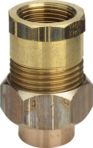 Rotguss Rohrverschraubung 94340 G 15x1/2, IG, pro Stück