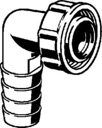 Viega Baugr. Tülle 5635.6-813 in G1 x 3/4 Zoll Kunststoff weiß