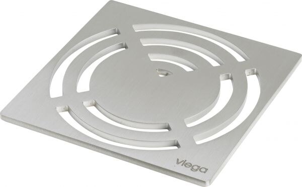 Viega Rost VISIGN RS3 VIEGA 4929.3, 492342 143x143mm, aus Edelstahl massiv