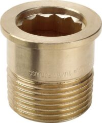 Viega Nippel 3331-439 in R1 1/4 x R1 Rotguss