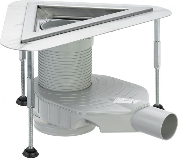 Grundkoerper ADVANTIX 4972.82 627010,gerade, Rahmen matt, DN 40/50 Es