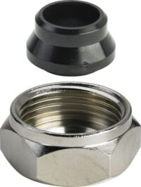 Verschraubung RAXOFIX 94385.2 636050, 15mm vernickelt pro Stück