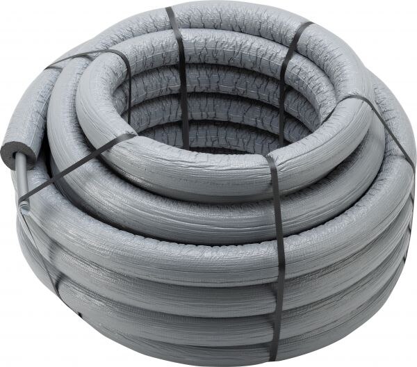 Viega Viega Rohr Raxofix 5302.3 mit 26mm Dämmung in 25x2,7mm Kunststoff grau