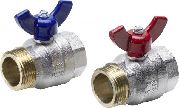 Kugelhahn-Set FONTERRA 1041 3/4, für HKV 1", 606275