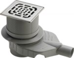 Badablauf ADVANTIX TOP 669218, 4914.11 DN 50 Aufsatz 150x150mm Rahmen aus Kst.