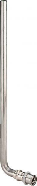 Anschlussbogen VIEGA 2175.21P, 440381 16x350mm 90 Grad aus Edelstahl