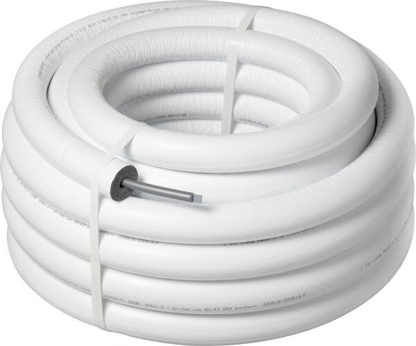 Viega Viega Mehrschichtverbundrohr Raxofix 5302.38 20x2,8 mit 26 mm Dämmung weiß
