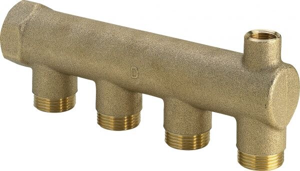 Viega Verteiler VIEGA 1056-691, 133870 3 Anschluesse, 130mm für Heizung