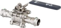 Viega Kugelhahn mit SC Easytop 2375.8 in 54mm Stahl nichtrostend
