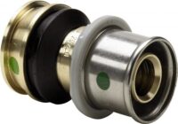 Kupplung RAXOFIX 5315.9, 646653 20x20mm aus Rotguss mit SC-Contur pro Stück